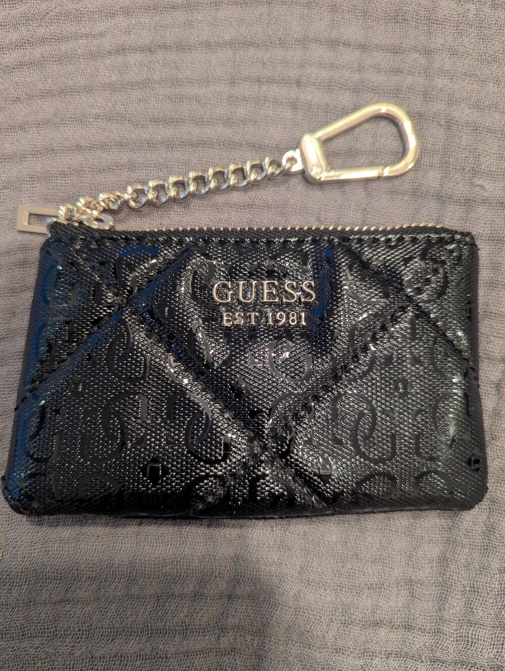 Guess Card Holder Zip Up Pouch